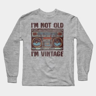 I am Vintage Long Sleeve T-Shirt